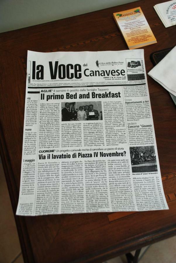La Cascina Bed & Breakfast Aglie Luaran gambar